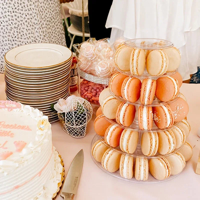 Présentoir Cupcakes Macarons Multi-Niveaux