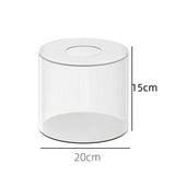 Présentoir Gâteau Acrylique Rond Socle Transparent – agencement table de réception festive