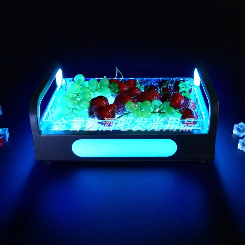 Plateau LED Lumineux Fruits Snacks