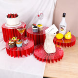 Présentoir Cupcakes Papier Pliable Buffet