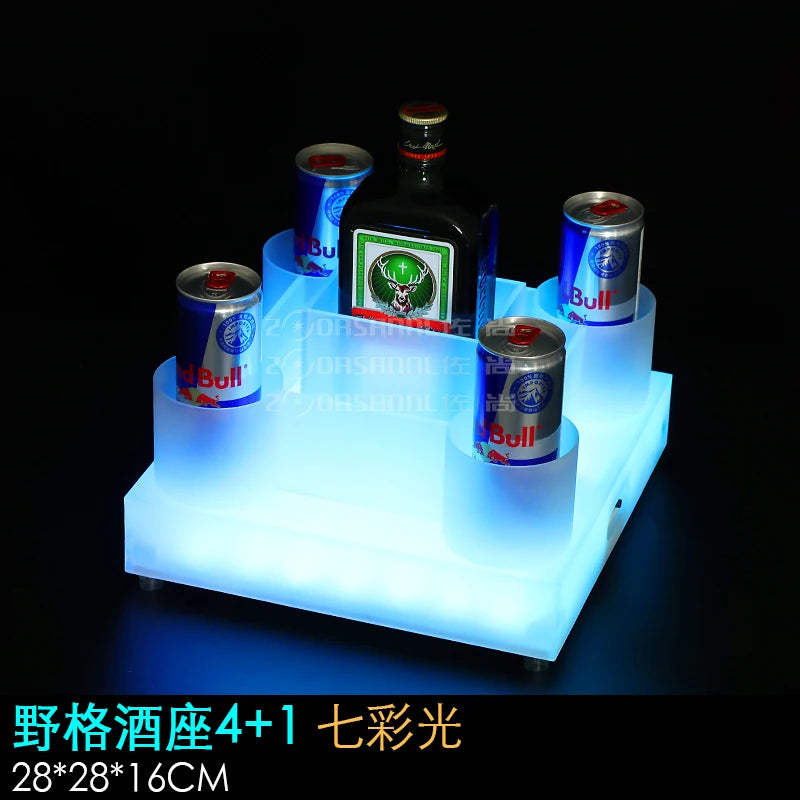 Présentoir Bouteille Lumineux LED Réception