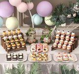 Présentoir Bois Empilable Cupcakes Marché
