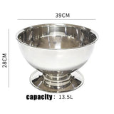 Seau à Champagne Inox Tête Cerf