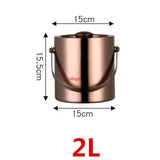 Seau à Glace Inox Baril Bar