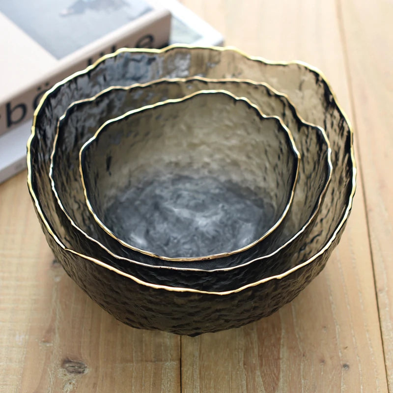 Grand Bol de Service en Verre