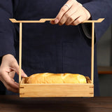 Corbeille Bambou Présentoir Buffet Portable