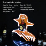 Présentoir Bouteille Tequila Lumineux VIP