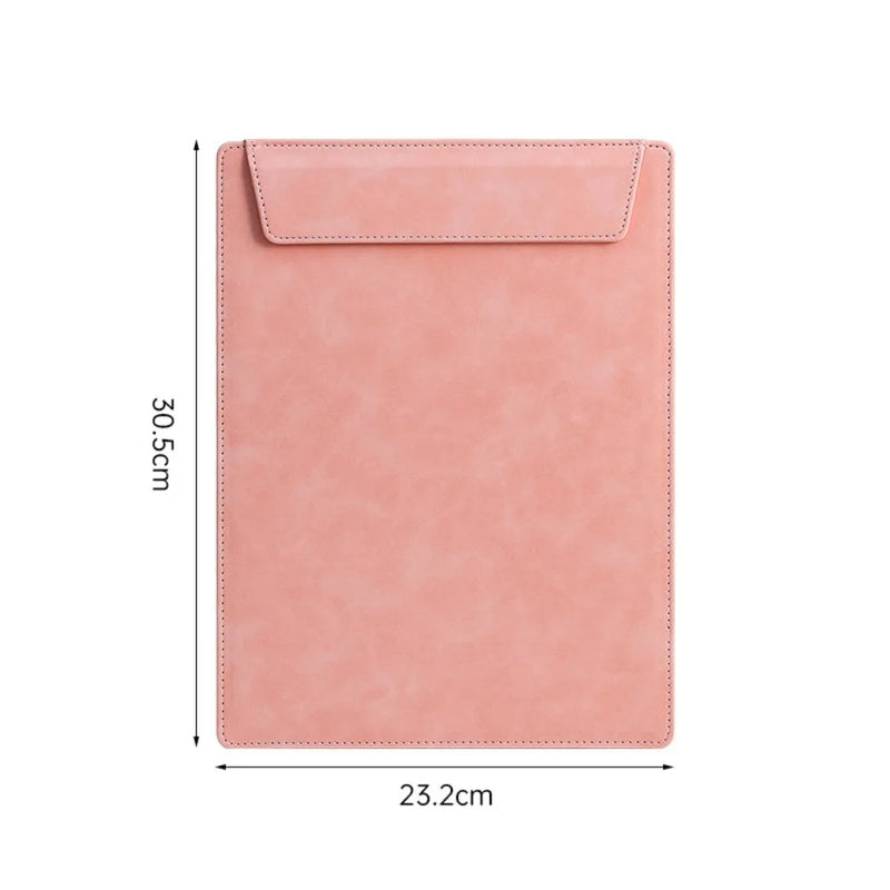 1 unidad, portamenús de ante, portapapeles magnético de piel sintética A4/A5/A6/A7/B5 con soporte para bolígrafo, bloc de notas para restaurante/cafetería/bar/hotel