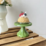 Mini Présentoir Cupcake Plastique Rétro