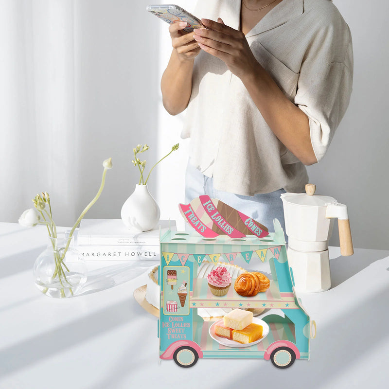 Présentoir Buffet Camion Cupcakes Fête