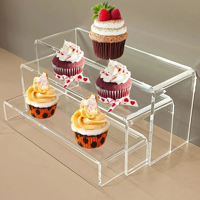 Présentoir Acrylique Rectangulaire Cupcakes