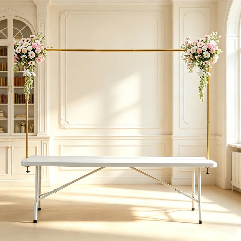 Arche de Table Dorée Buffet Mariage