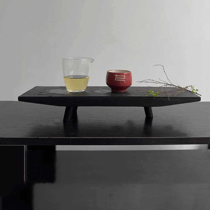 Plateau Rectangulaire Bois Multifonction