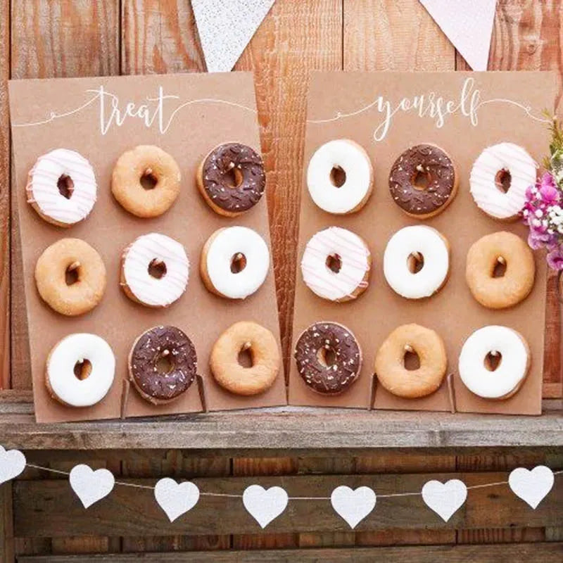 Présentoir Donuts Bois Mariage