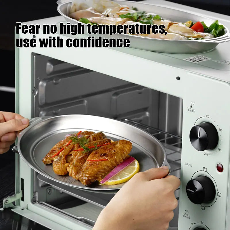 Plateau Inox Ovale Buffet Pro