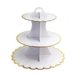 Présentoir Cupcakes Papier Jetable Mariage