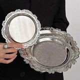 Lot 4 Plateaux Gâteaux Métal