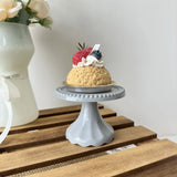 Mini Présentoir Cupcake Plastique Rétro