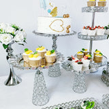 Présentoir Macarons Doré Argenté Mariage