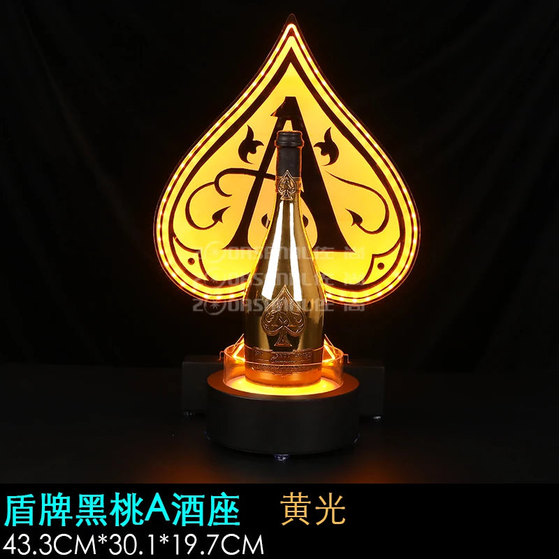 Présentoir Bouteille Lumineux LED Réception