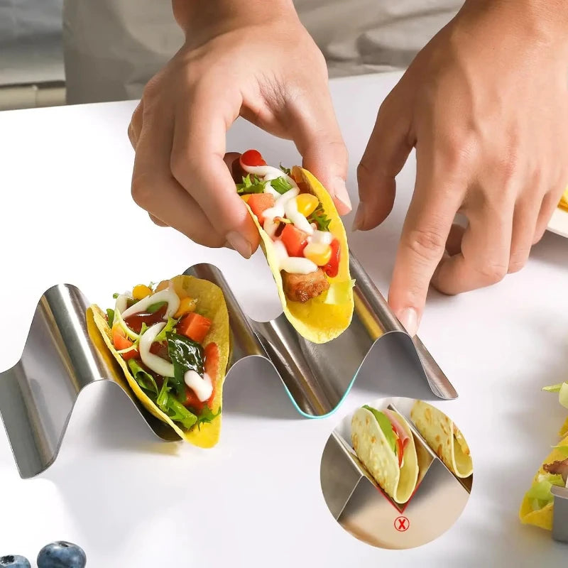 Estante para comida mexicana, torre de acero inoxidable, bandeja, horno, utensilios de cocina, torre para tortillas de maíz, bandeja, estante de exhibición