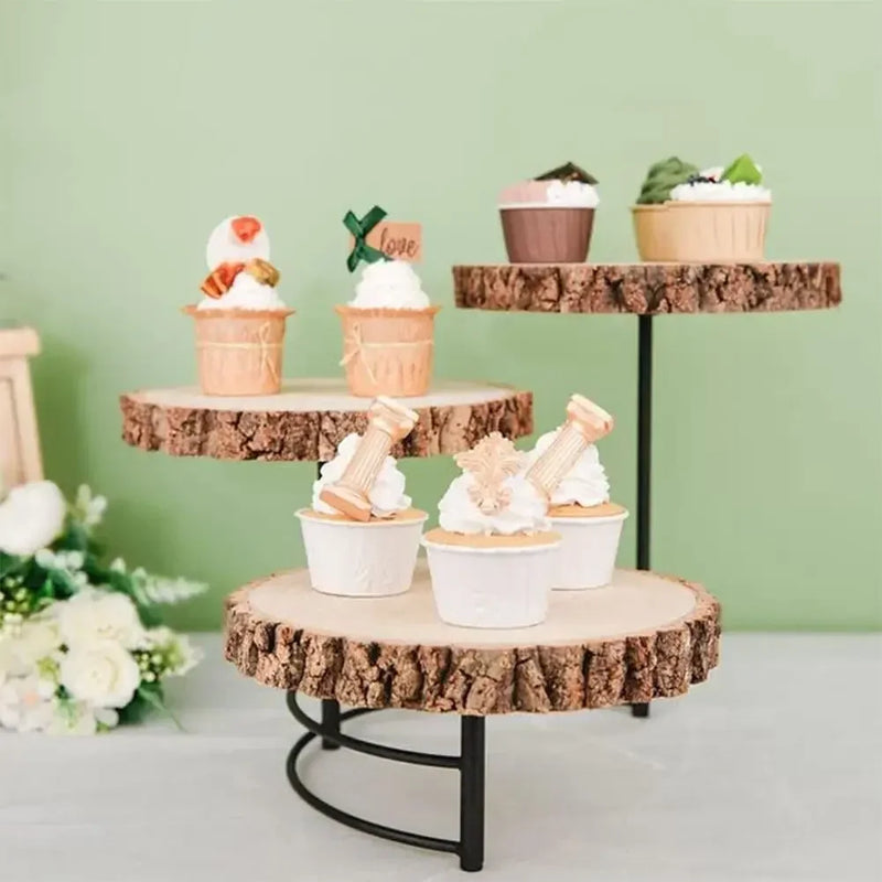 Plateau Bois 3 Niveaux Mariage