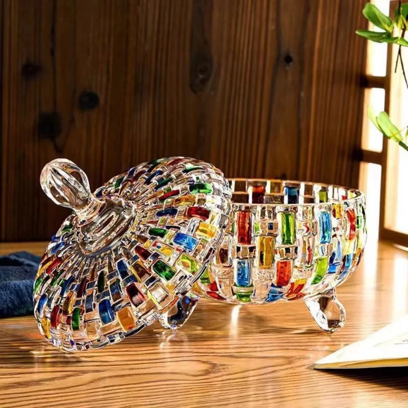 Bocal à Bonbons Verre Décoratif