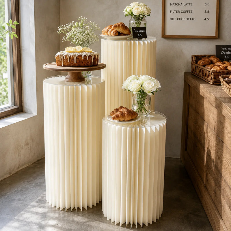 Présentoirs Gâteaux Empilables pour Mariage