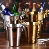Rafraîchisseur Champagne Baril Tête Cerf