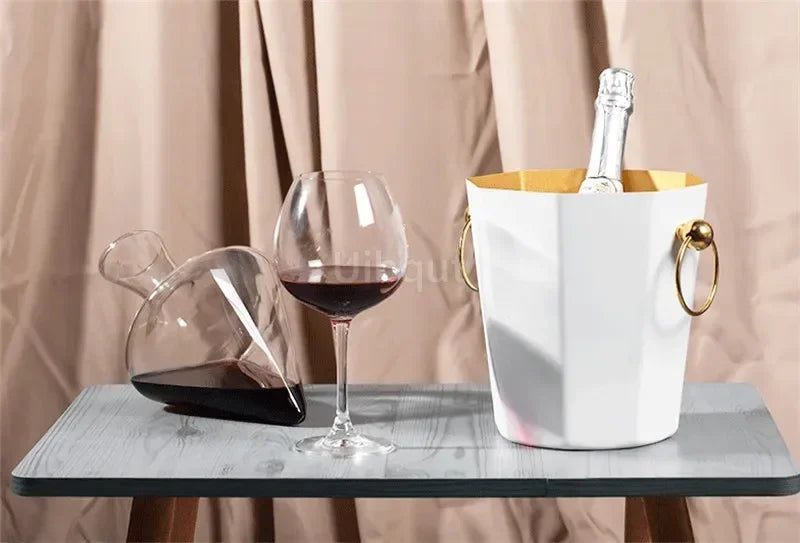 Rafraîchisseur Champagne Baril Tête Cerf