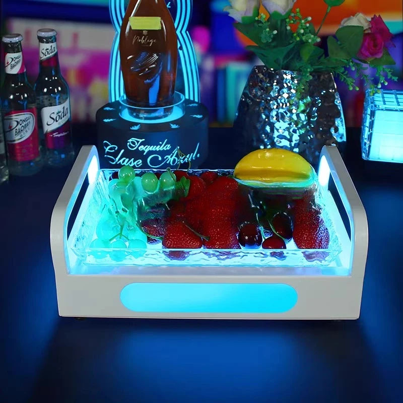 Plateau LED Lumineux Fruits Snacks