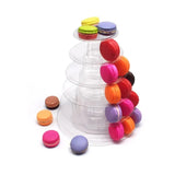 Présentoir Macarons Multi-Niveaux Mariage