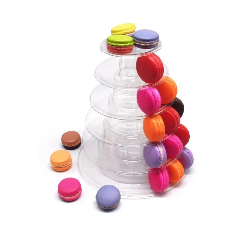 Présentoir Macarons Multi-Niveaux Mariage
