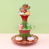 Présentoir Cupcake Hawaïen Tropical