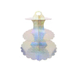 Présentoir Cupcake Carton Arc-en-Ciel