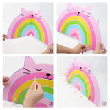 Présentoir Donuts Mural Fête Chat