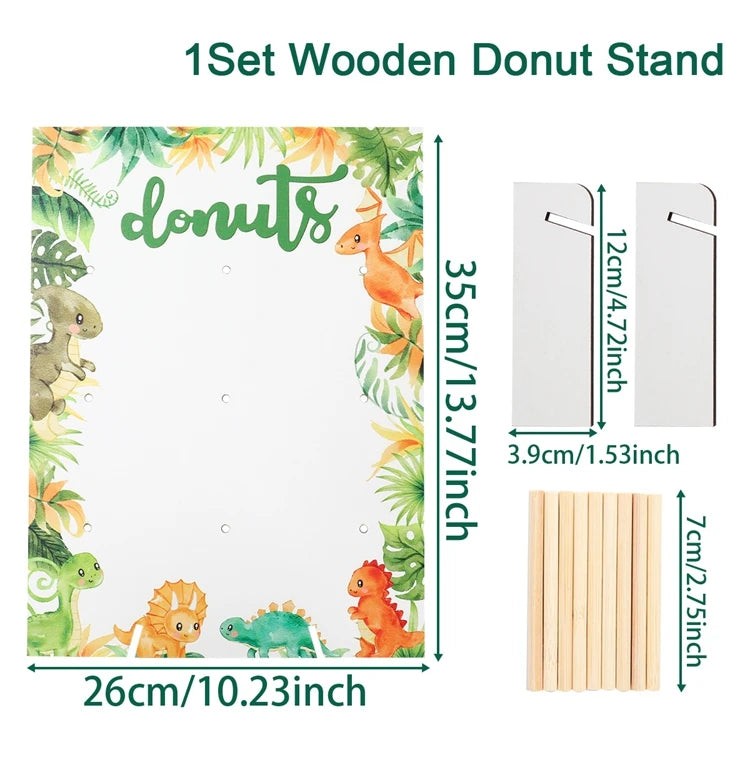 Mur de Donuts Rustique Buffet
