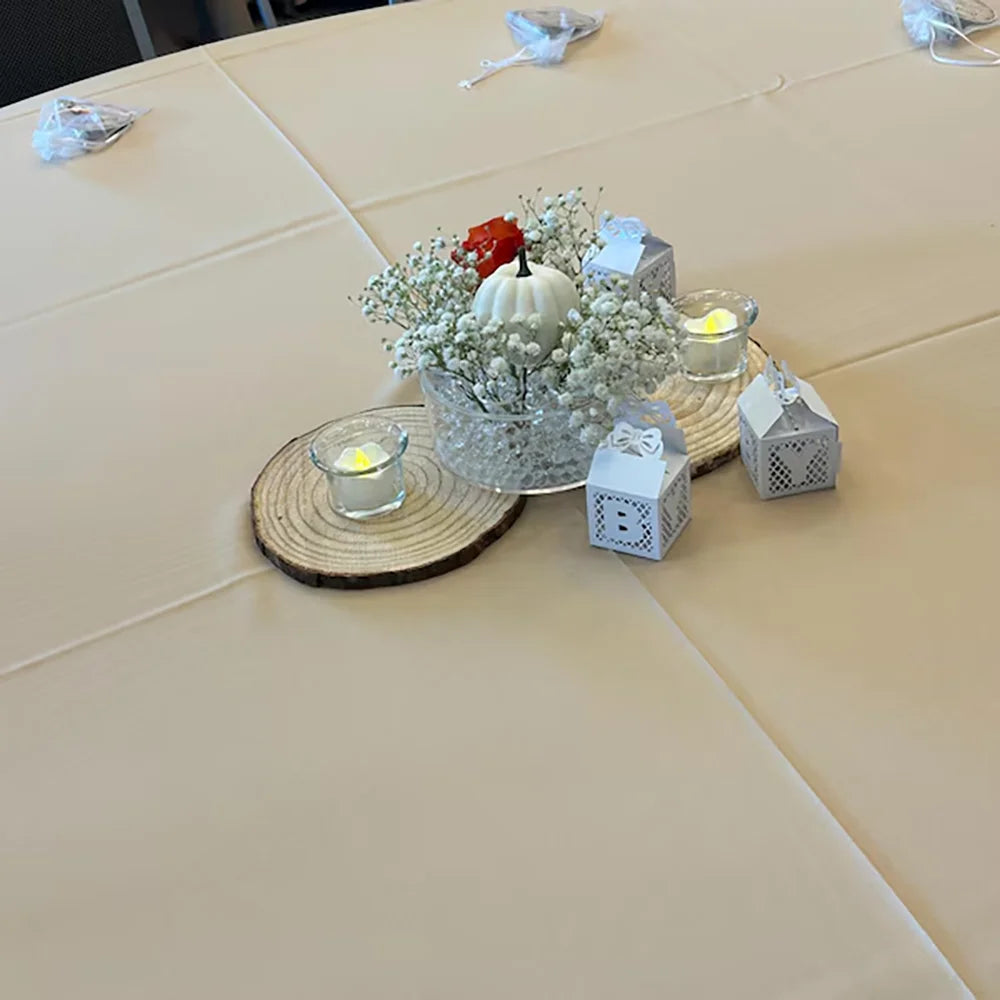 Sous-Assiette Bois Pin Rustique Mariage Réception