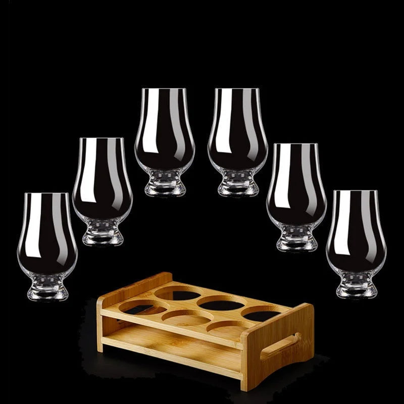 Porte-Verres à Vin en Bois