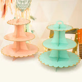 Présentoir Cupcakes Papier Jetable Mariage