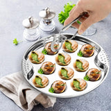 Plateau Escargots et Huîtres Inox Pro