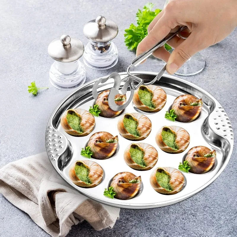 Plateau Escargots et Huîtres Inox Pro
