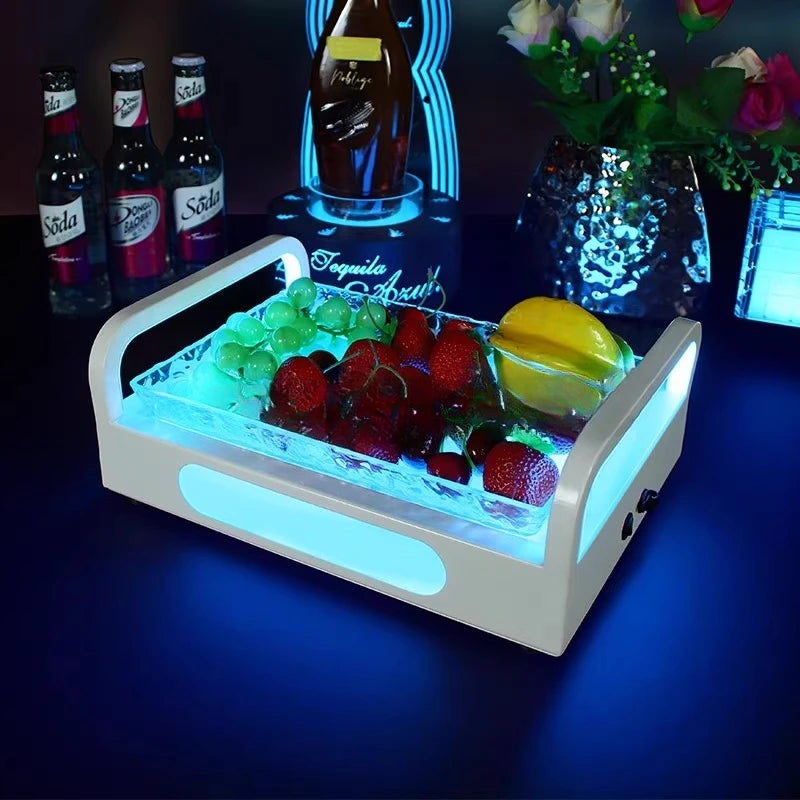 Plateau LED Lumineux Fruits Snacks
