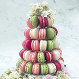 Tour à Macarons Ronde Multi-Niveaux