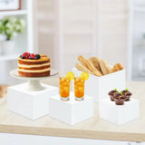 Présentoir Buffet Cube Acrylique Dessert