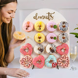 Présentoir Donuts Bois Mariage