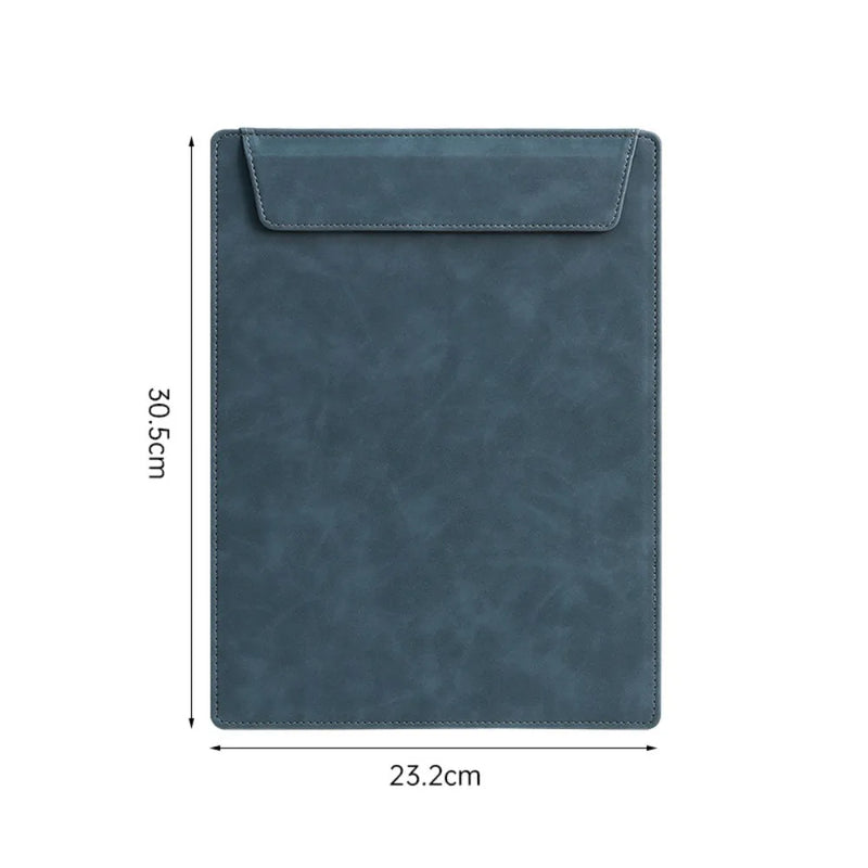 1 unidad, portamenús de ante, portapapeles magnético de piel sintética A4/A5/A6/A7/B5 con soporte para bolígrafo, bloc de notas para restaurante/cafetería/bar/hotel