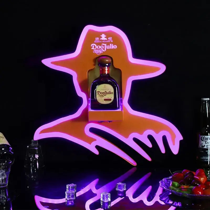 Présentoir Bouteille Tequila Lumineux VIP