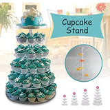 Présentoir Cupcakes Amovible 3 à 6 Niveaux