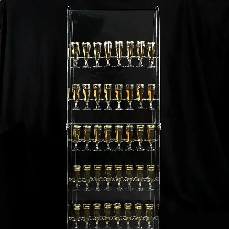 Présentoir Cocktail Acrylique – support buffet traiteur professionnel